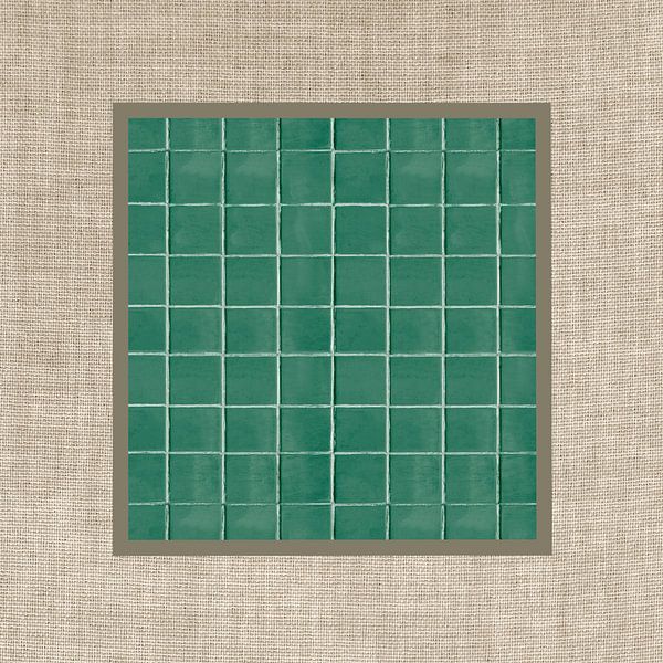 TW Living - tile collection - IBIZA Turquoise 1 by TW living