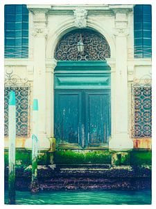 Venise - Vieille porte - Pastel