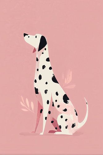 Pretty in Pink Dalmatian no. 2