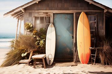 Vintage strand van Philippe HUGONNARD
