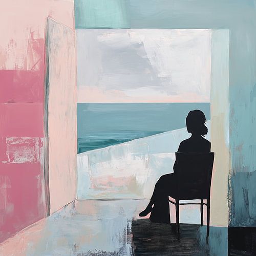 Stille am Meer II von Bianca ter Riet