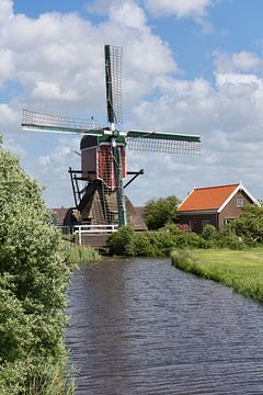 The Vrouw Venne mill in Oud Ade by Charlene van Koesveld