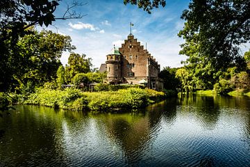 Idyllic moated castle Wittringen in Gladbeck by Dieter Walther