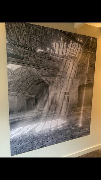 Kundenfoto: Verlassene Orte: Sphinx Fabrik Maastricht Lichtstrahlen von Olaf Kramer