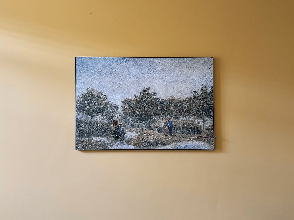 Tuin met geliefden: Square Saint-Pierre, Vincent van Gogh
