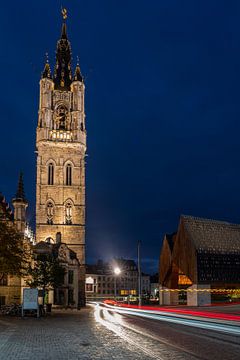 Belfry of Ghent and the sheepfold by Marcel Derweduwen
