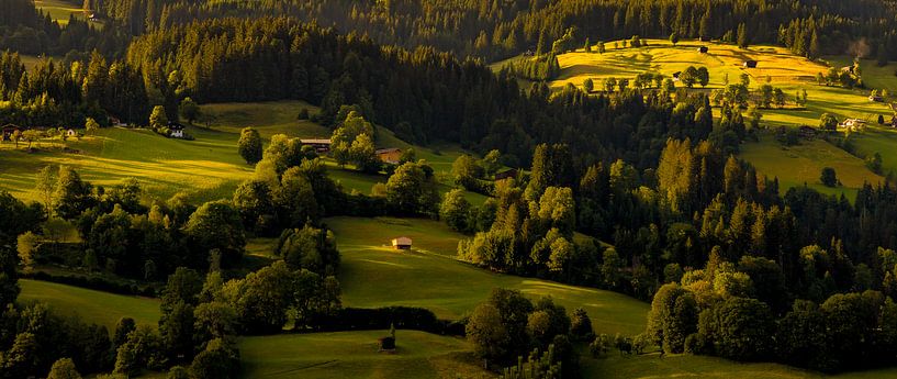 View of the Sonnberg, Brixen im Thale, Austria by Jacky Keeris
