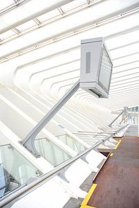 Gare Guillemins Liege Belgien von Ernst van Voorst