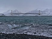 Hängebrücke am Jökulsárlón von Timon Schneider Miniaturansicht