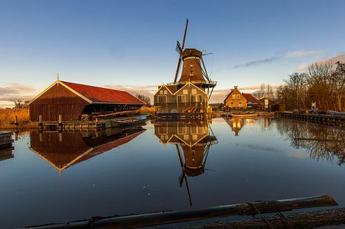 Mill the Rat in IJlst - Reflection in the water
