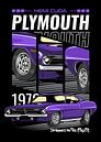 Plymouth Hemi Cuda Muscle Car van Adam Khabibi thumbnail