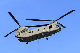 Helicopter with water bucket for wildfire fighting by Sjoerd van der Wal Photography
