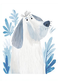 white animal by mathieu jeu