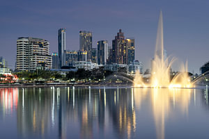 Benjakitti Park in Bangkok