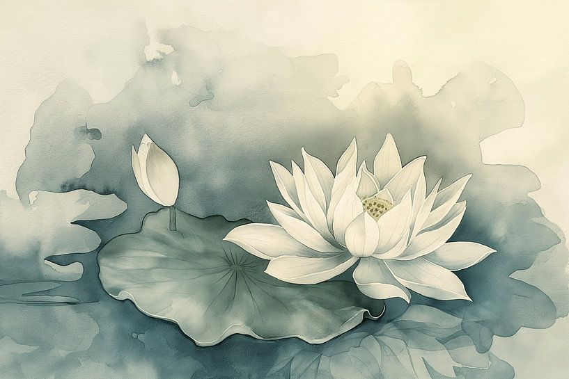 Lotus flower by Bert Nijholt