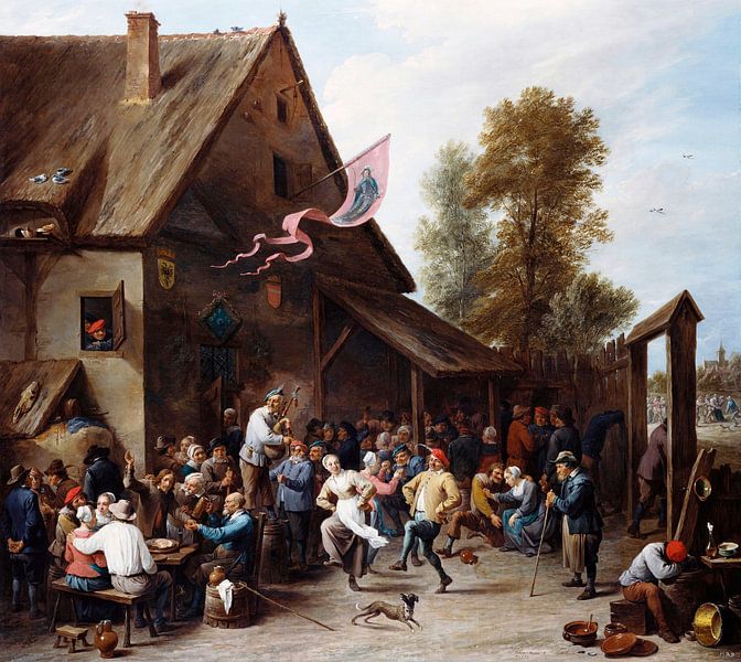 Kermis op St George's Day, David Teniers II van Meesterlijcke Meesters