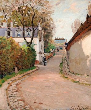 Alfred Sisley,En 1873, les rues de la ville