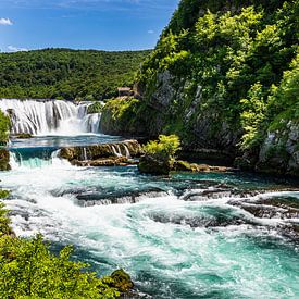 De Strbacki buk waterval van Puravida - Fotografie en fotokunst