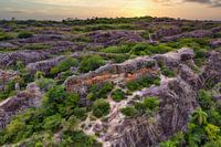 Rock arch on Cerro Arco in Tobati in Paraguay
