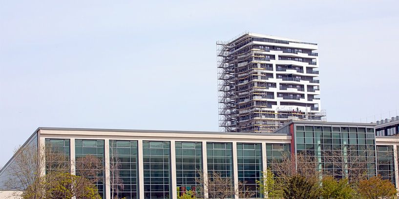 Magdeburg - Baustelle Luisenturm und Elbeschwimmhalle von t.ART