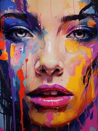 Modern Abstract Portrait by SPEQ ART