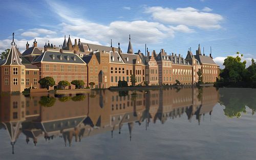 Le Binnenhof (Cour de Hollande) à La Haye