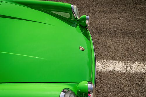 Classic green Porsche