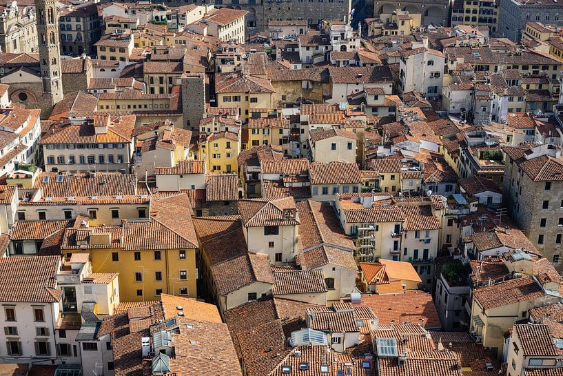 Les toits de Florence par Shanti Hesse