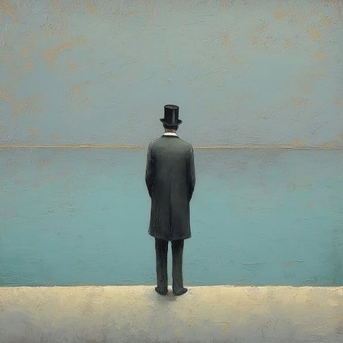 Dali, Magrittte und Miro Stil