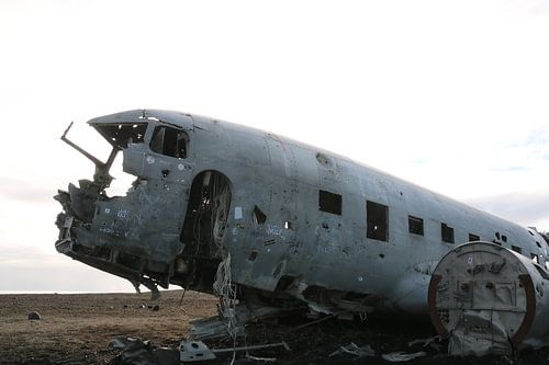 Vliegtuigwrak von Kevin Kardux