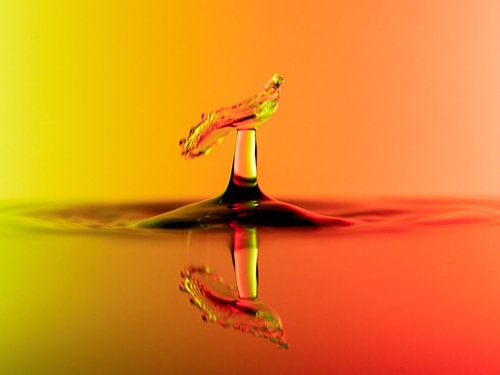 2 drops come together