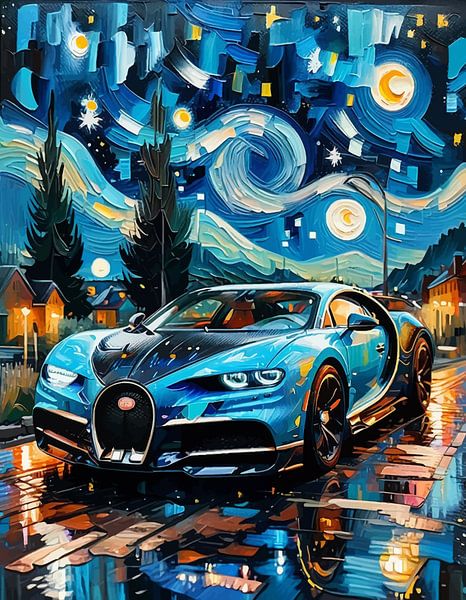 Bugatti Chiron Sternennacht von MIROKKU