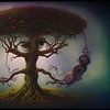 I Spy With My Big Eye - Surreal Tree AI Art von Christine aka stine1