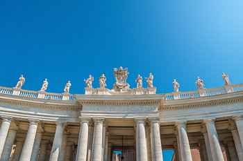 Doric Columns of St. Peter's Square in the Vatican