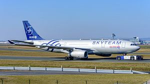 Ein Airbus A330 der China Southern Airlines in der SkyTeam-Lackierung.