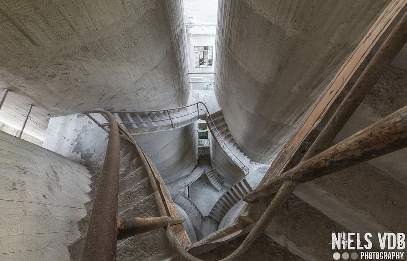 Escher stairs by Niels Van der Borght