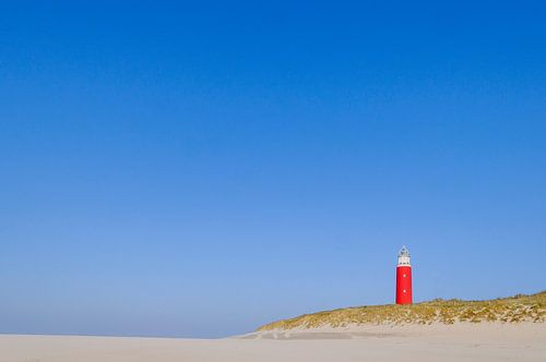 Vuurtoren op Texel Noord Holland, Netherlands