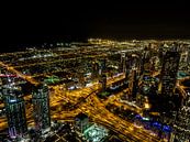 Dubai by night von Dennis van Berkel Miniaturansicht