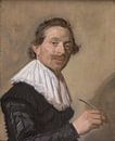 Porträt von Jean de la Chambre, Frans Hals von Meisterhafte Meister Miniaturansicht