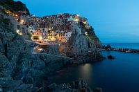 Blaue Stunde Manarola