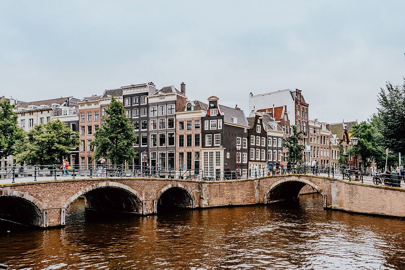 Hoek Keizersgracht en Reguliersgracht in Amsterdam | Nederland | Reisfoto van Expeditie Aardbol