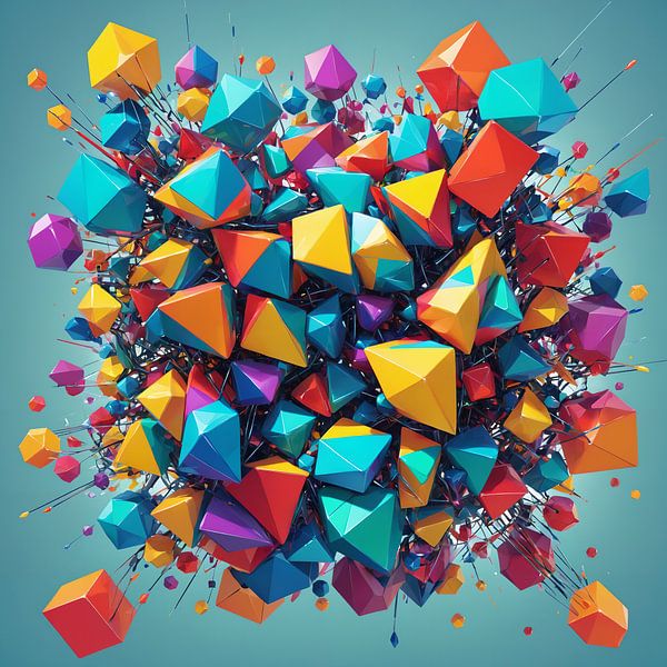 Obsplosion two by VriesWol WallArt