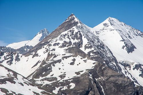 Uitzicht vanaf de Grossglockner Hochalpenstraße