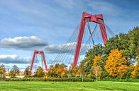 Rotterdam: Willems-Brücke und Nordinsel von Frans Blok - Fotos, Kunst und weitere Wanddekoration Miniaturansicht