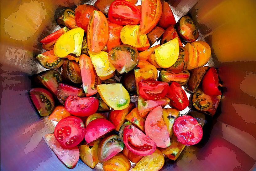 Tomatoes by Leopold Brix