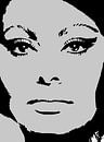 Sophia Loren italienische Schauspielerin von sarp demirel Miniaturansicht
