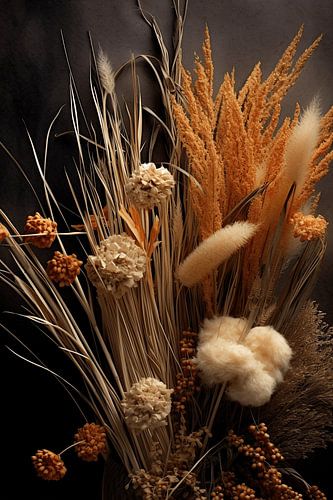 Orange Refinement | Graceful Halms in the Summer Breeze