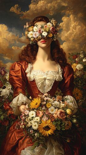 bloemen vrouw | Blind Bloom