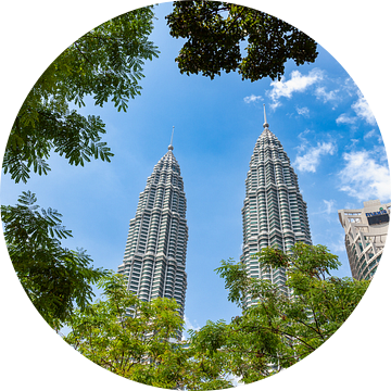 De tweelingtorens van Petronas van Tilo Grellmann