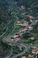 bergweg op Madeira